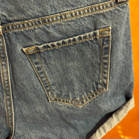 Wild Fable Highest Rise Mom Jean Shorts 'Happy' Womens 2/26R - Picture 13 of 16